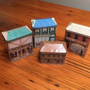 Tin container collection